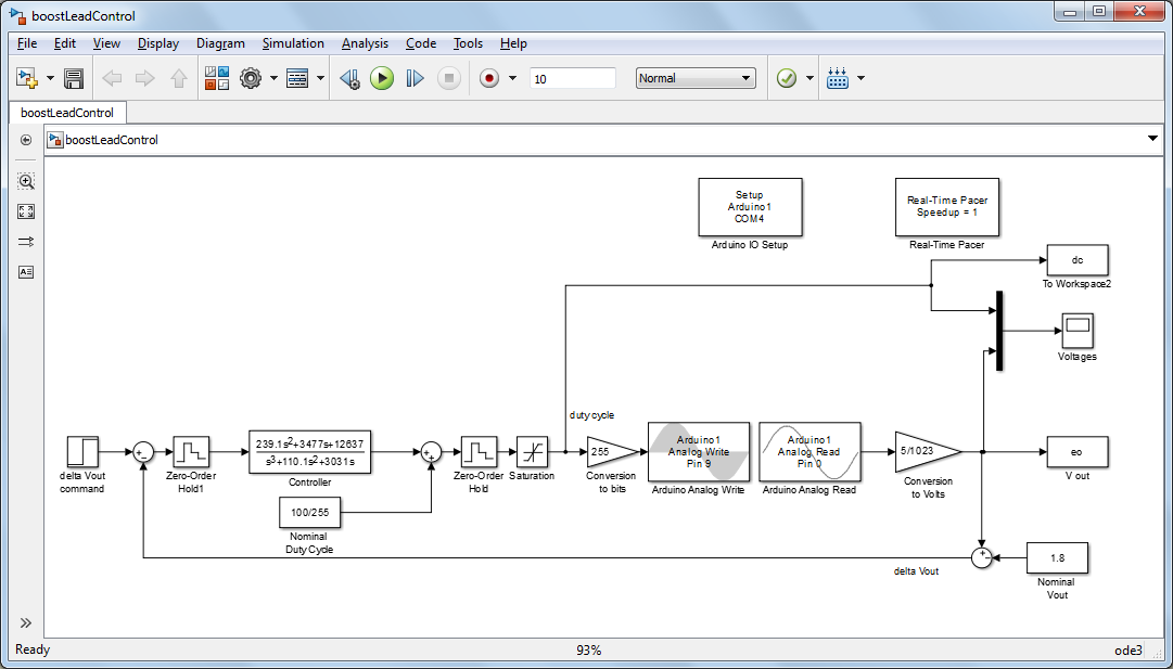 Control Tutorials for MATLAB and Simulink - Time-response Analysis of a Boost  Converter Circuit
