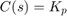 $C(s) = K_p$