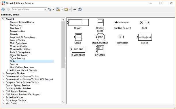 Display signals generated during simulation - Simulink