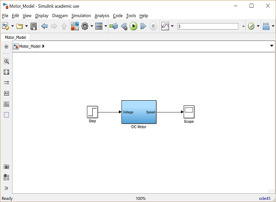 Control Tutorials for MATLAB and Simulink - Motor Speed: Simulink Control